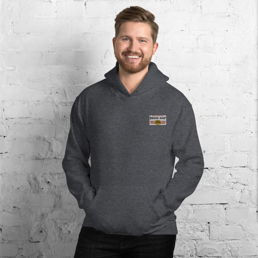 Boom Bap Patch Unisex Hoodie