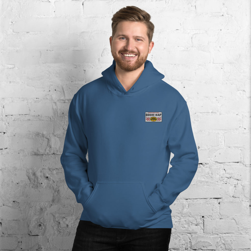 Boom Bap Patch Unisex Hoodie