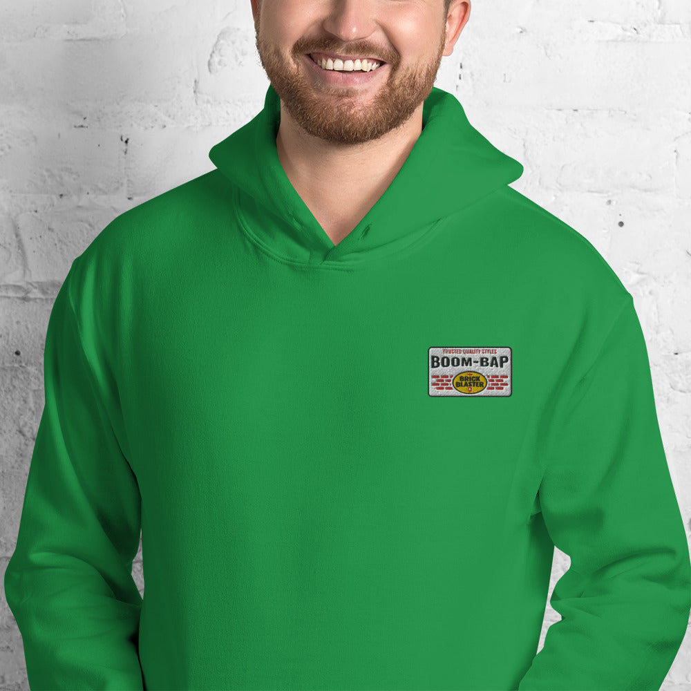 Boom Bap Patch Unisex Hoodie