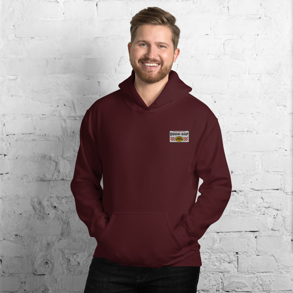Boom Bap Patch Unisex Hoodie