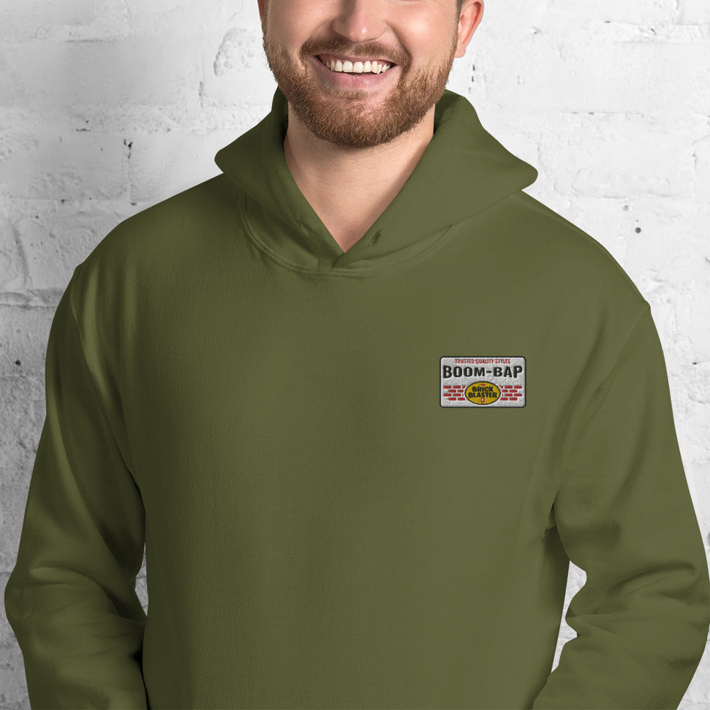 Boom Bap Patch Unisex Hoodie