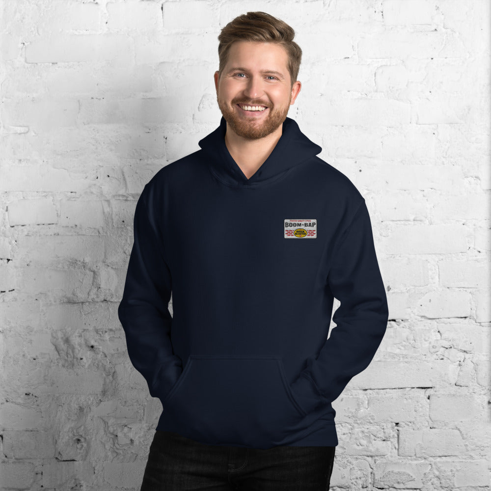 Boom Bap Patch Unisex Hoodie
