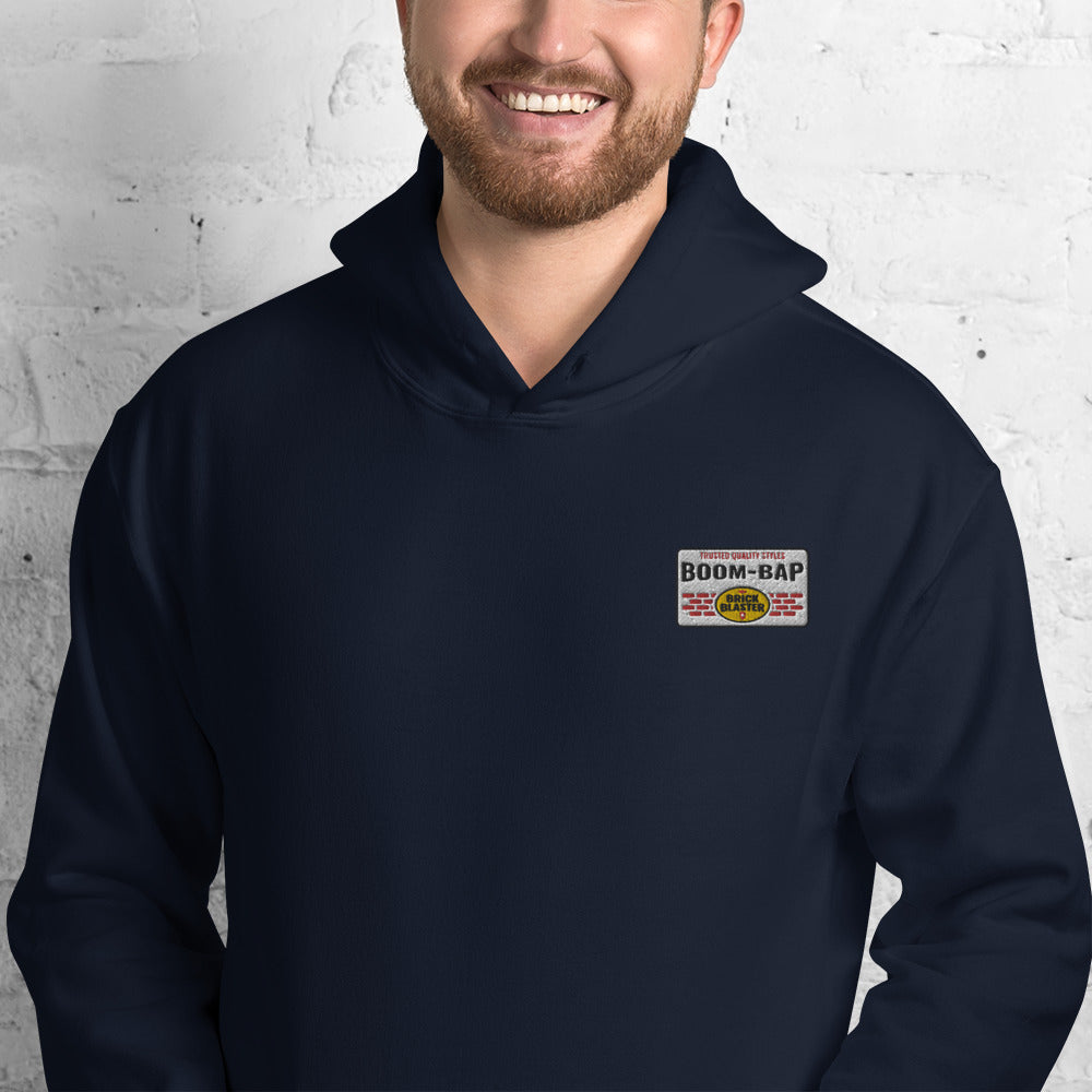 Boom Bap Patch Unisex Hoodie