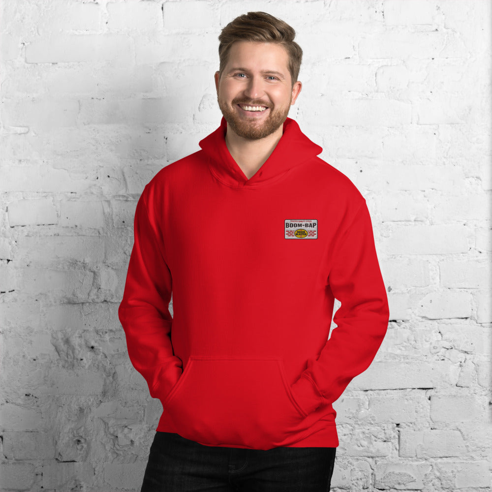 Boom Bap Patch Unisex Hoodie
