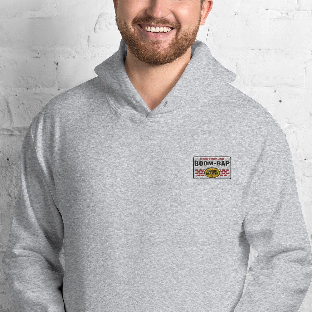 Boom Bap Patch Unisex Hoodie