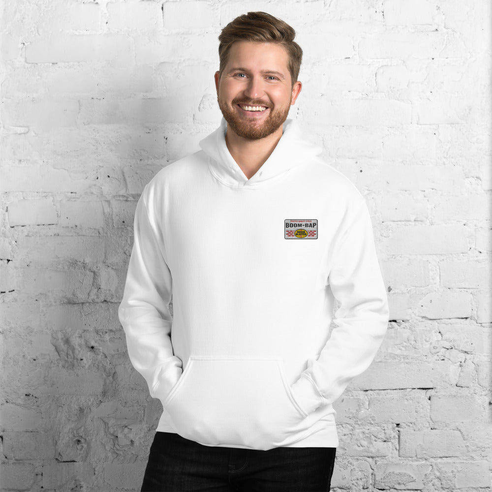 Boom Bap Patch Unisex Hoodie