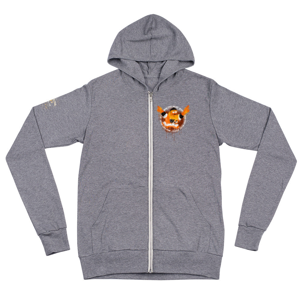Gritty Celebration Unisex zip hoodie