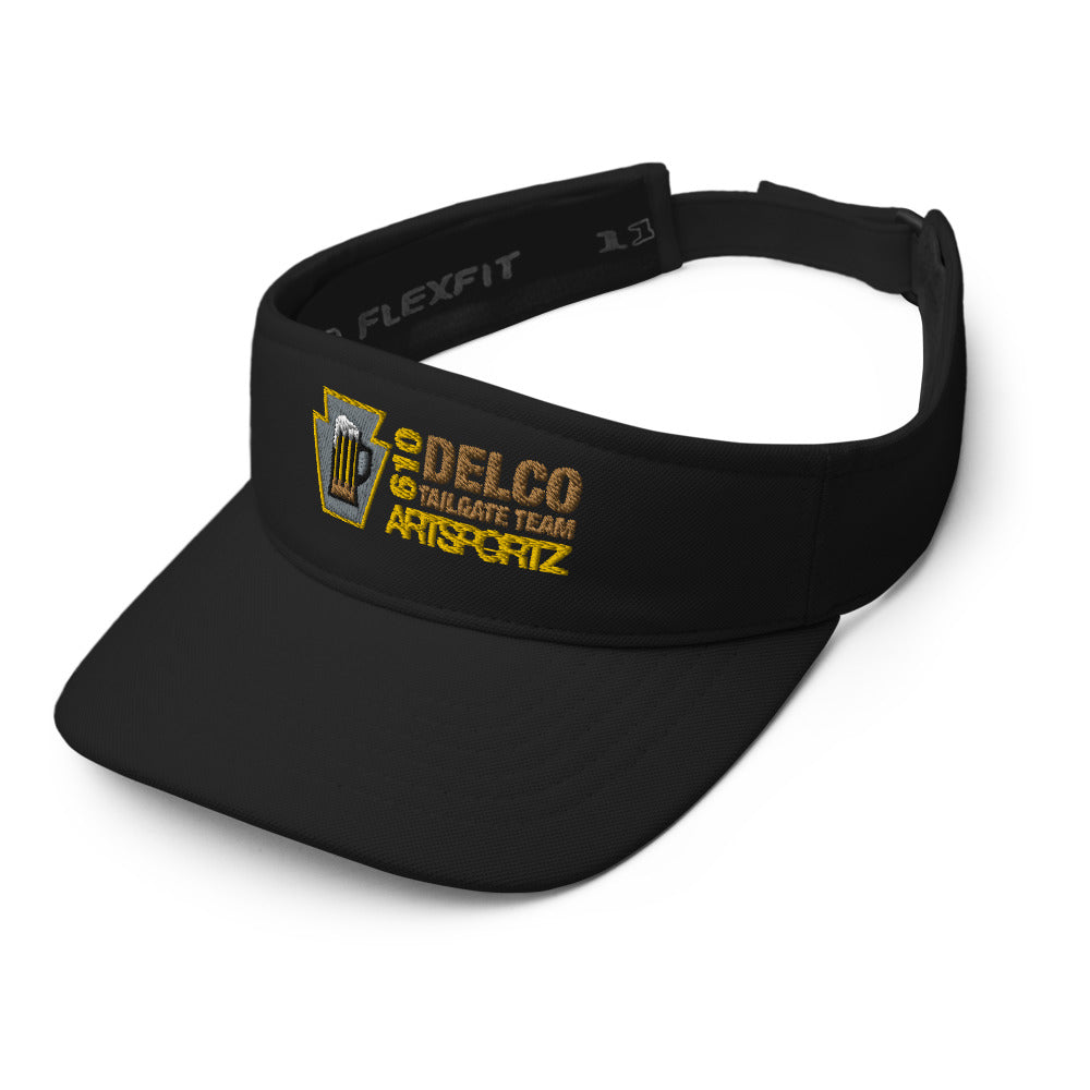 Delco Tailgate Team Visor