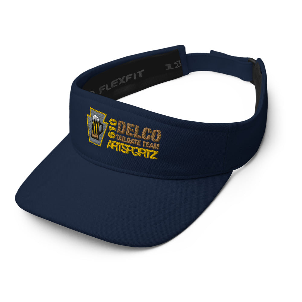 Delco Tailgate Team Visor