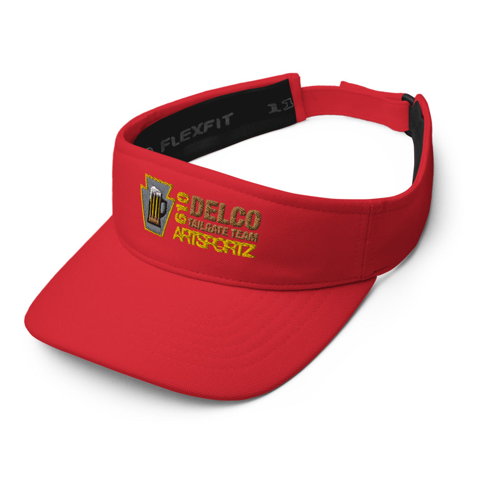 Delco Tailgate Team Visor