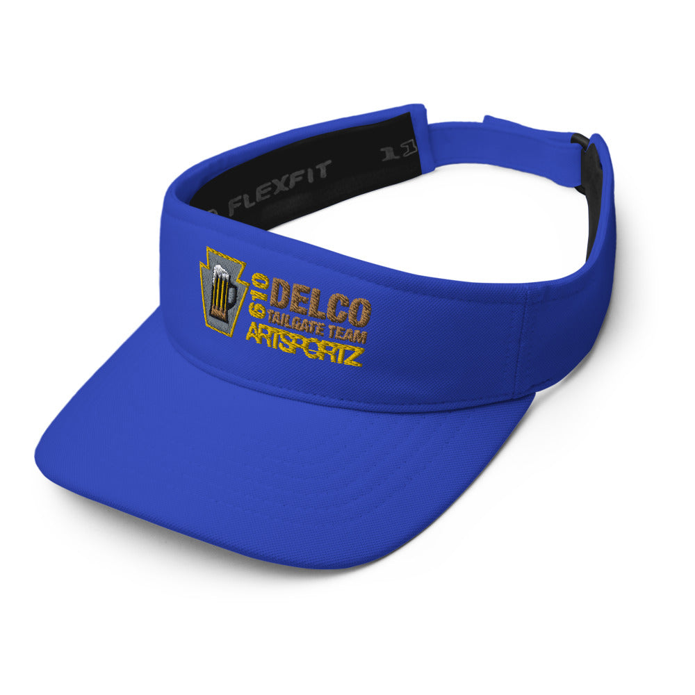 Delco Tailgate Team Visor