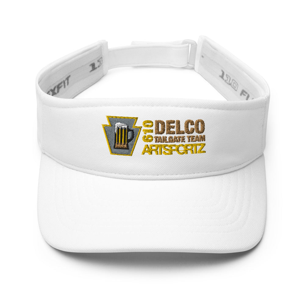 Delco Tailgate Team Visor