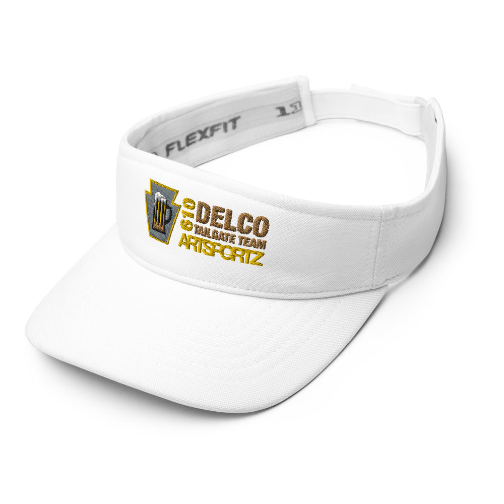 Delco Tailgate Team Visor