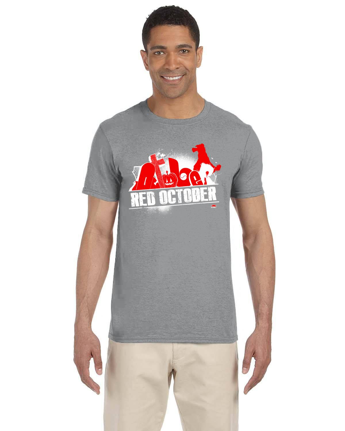 Red October Gildan Adult Softstyle 7.5 oz./lin. yd. T-Shirt | G640