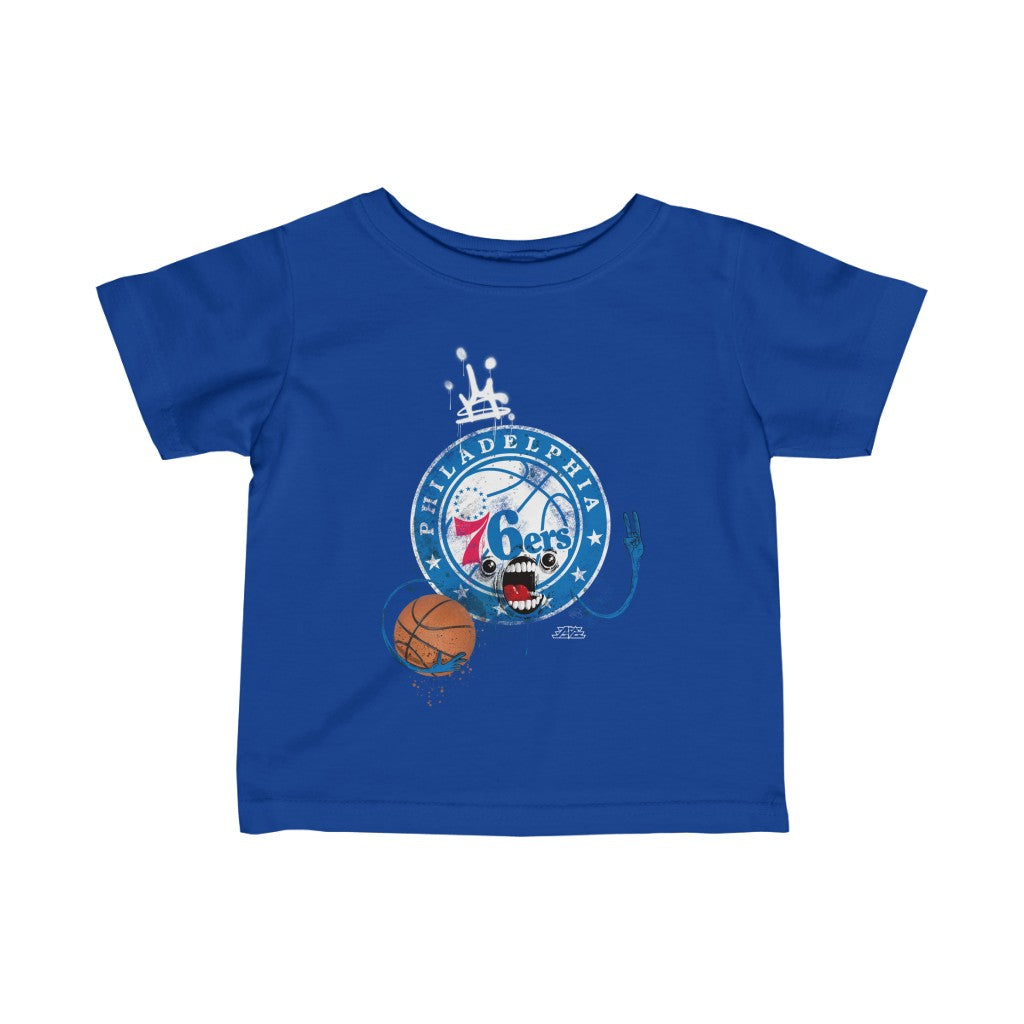Sixers Monster Infant Fine Jersey Tee