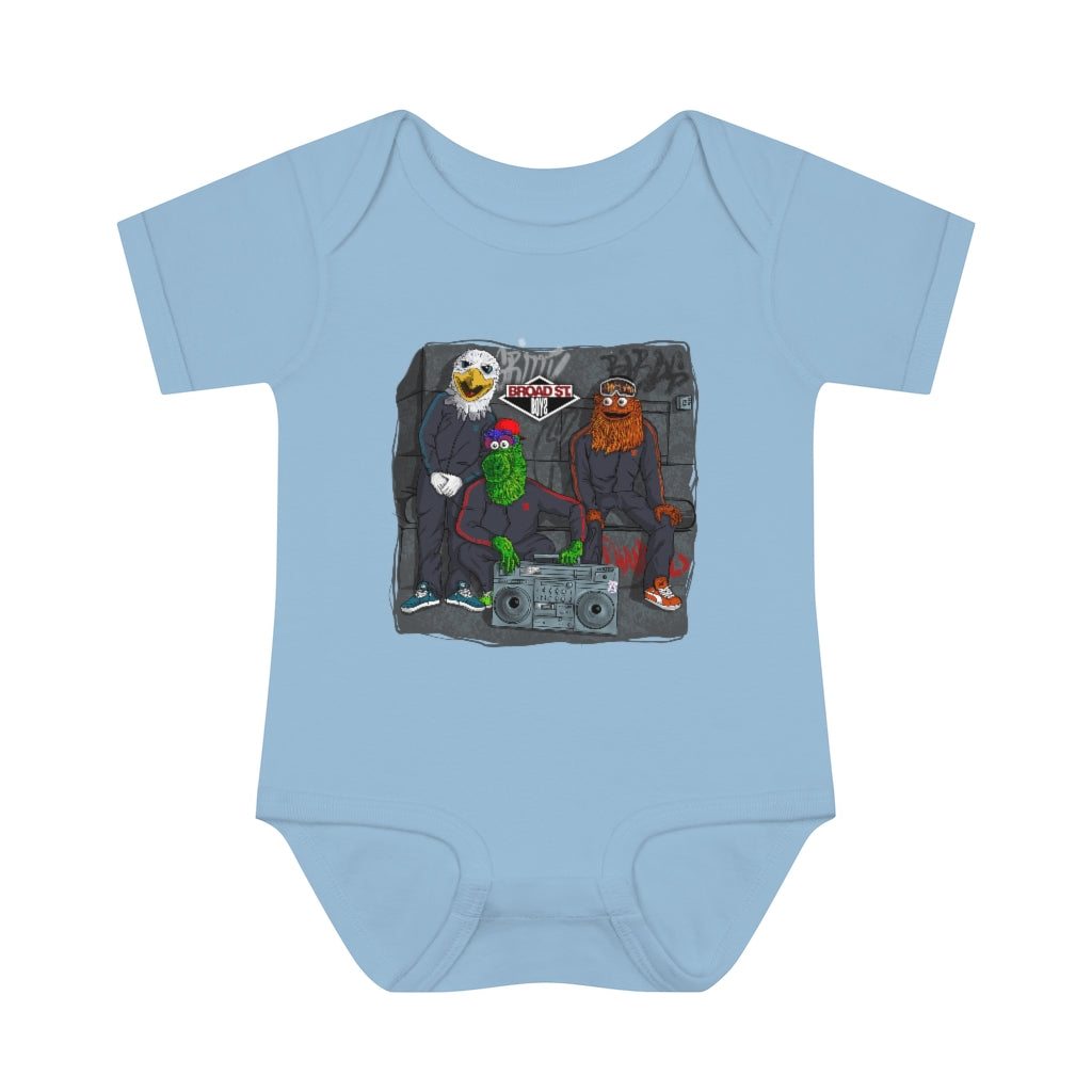 Broad Street Boys Infant Baby Rib Bodysuit