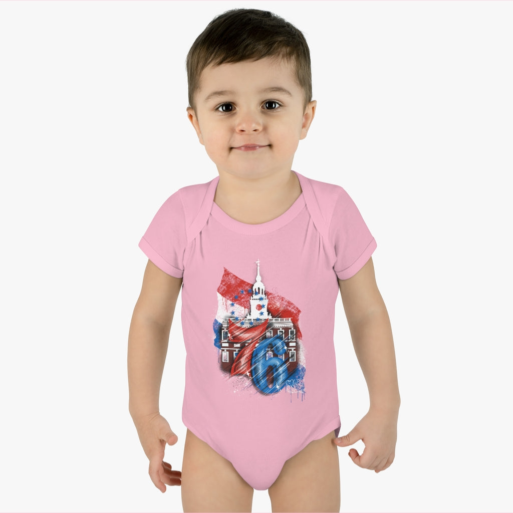 76 Independence Infant Baby Rib Bodysuit