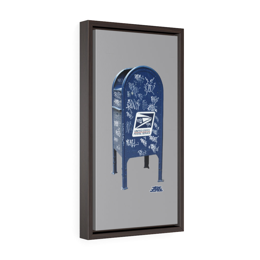Mail Call Vertical Framed Premium Gallery Wrap Canvas