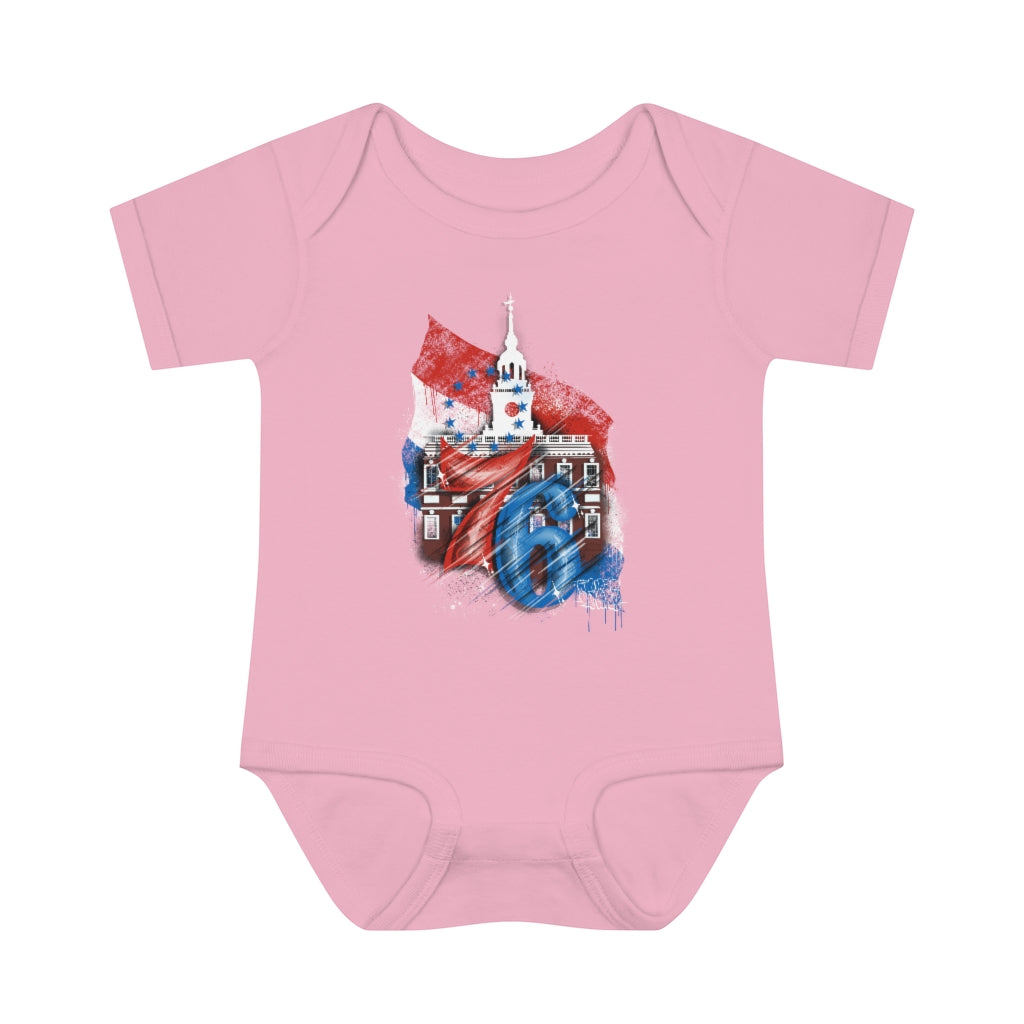 76 Independence Infant Baby Rib Bodysuit