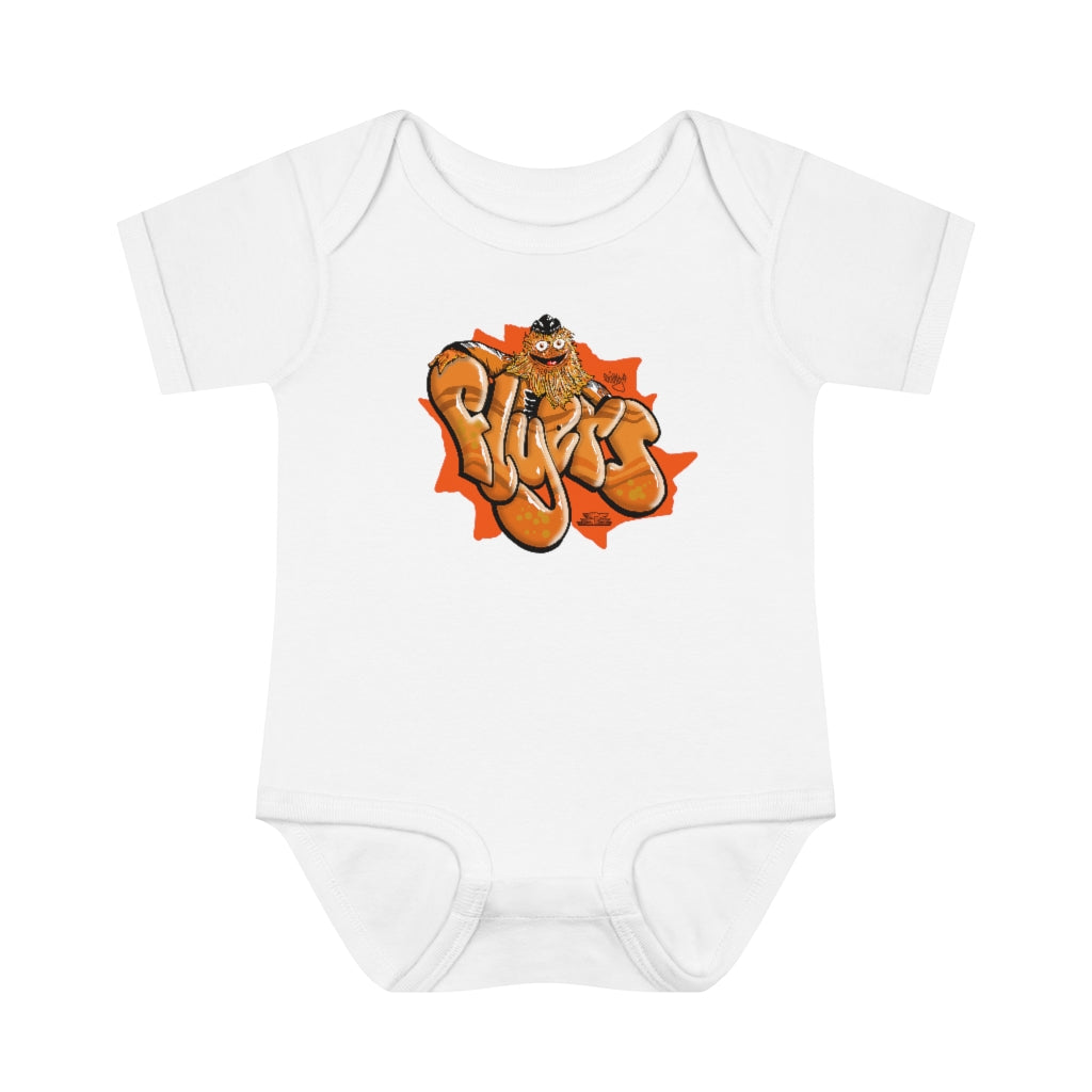 Flyers Gritty Infant Baby Rib Bodysuit