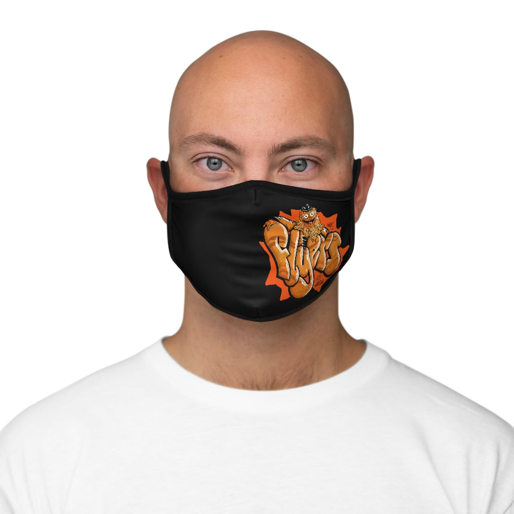 Gritty - Fitted Polyester Face Mask
