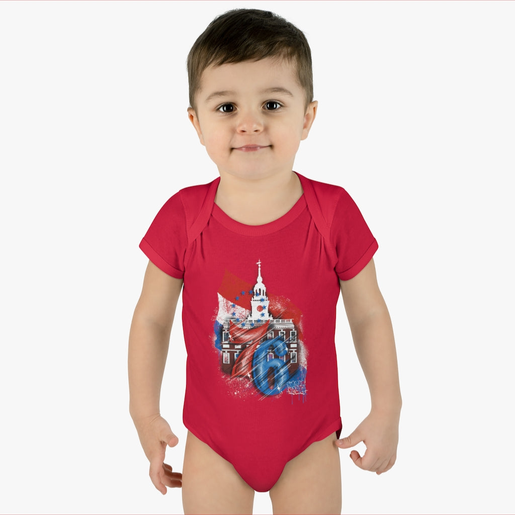 76 Independence Infant Baby Rib Bodysuit