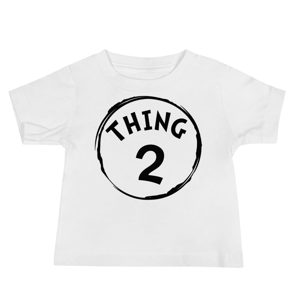 Thing 2 Baby Jersey Short Sleeve Tee