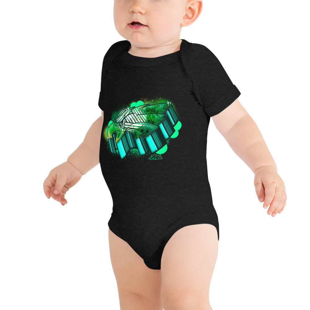 Eagles 3D Baby short sleeve one piece