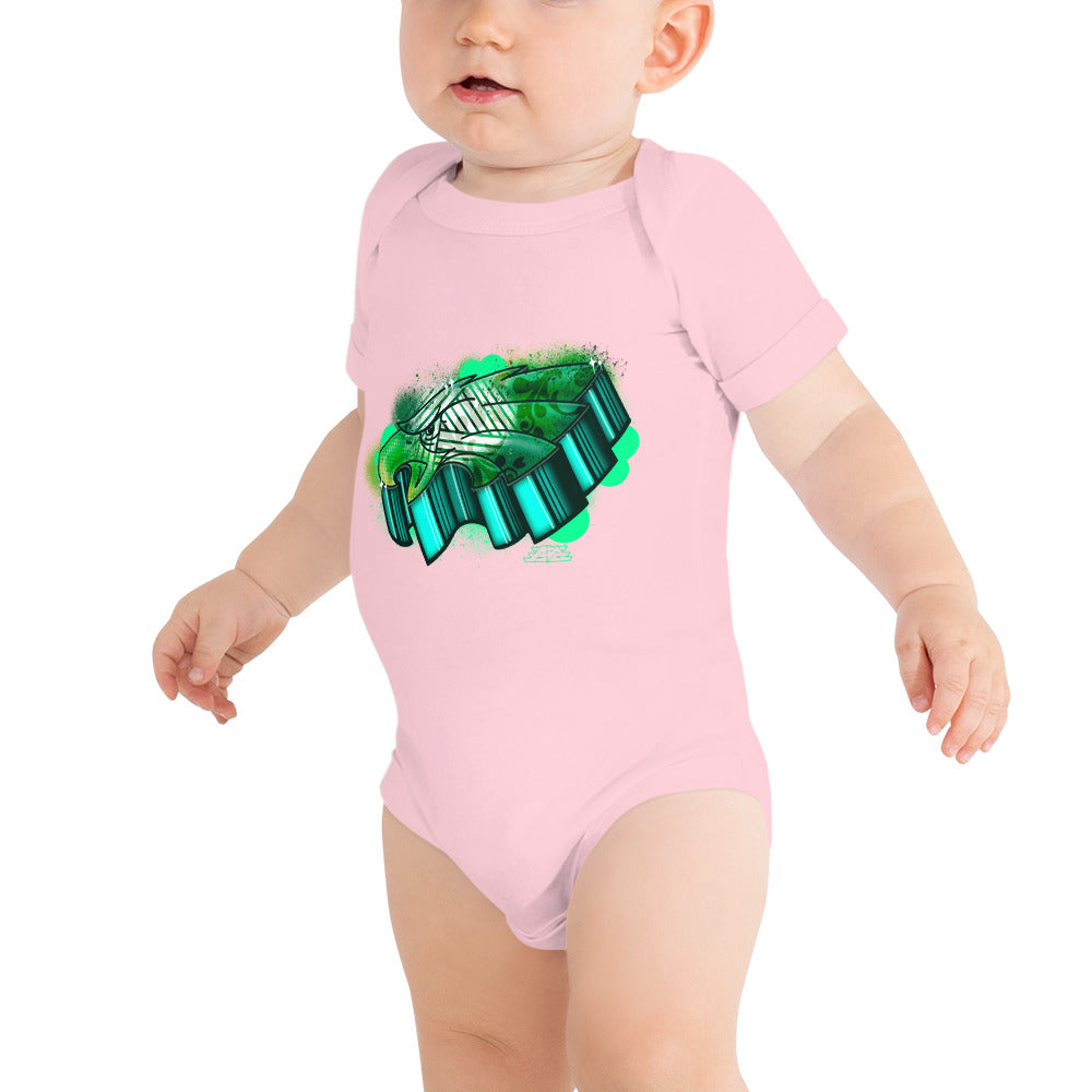 Eagles 3D Baby short sleeve one piece