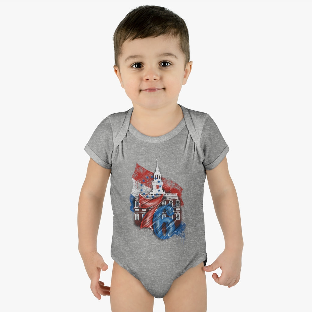76 Independence Infant Baby Rib Bodysuit