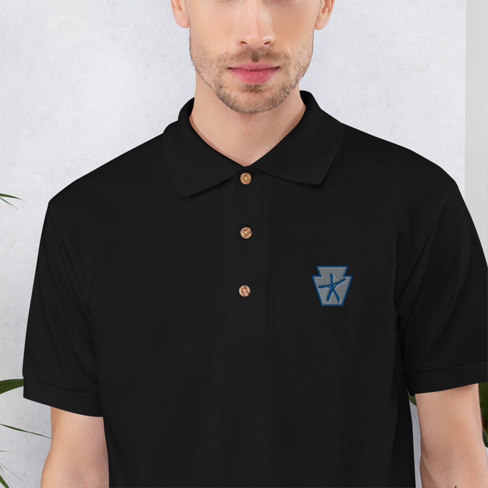 Keystone Star Embroidered Polo Shirt