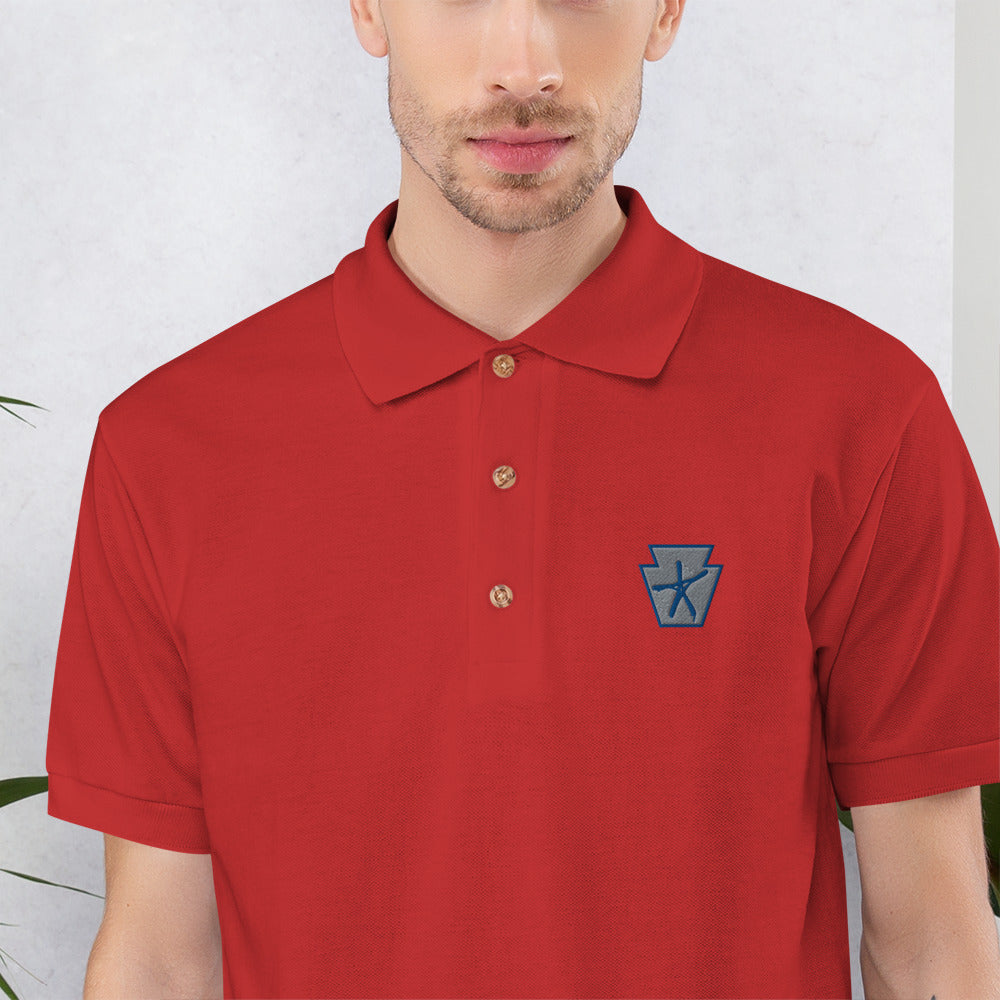 Keystone Star Embroidered Polo Shirt