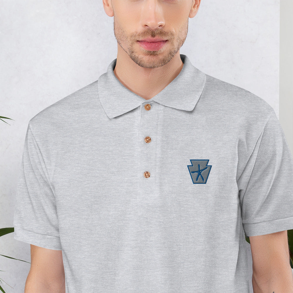 Keystone Star Embroidered Polo Shirt