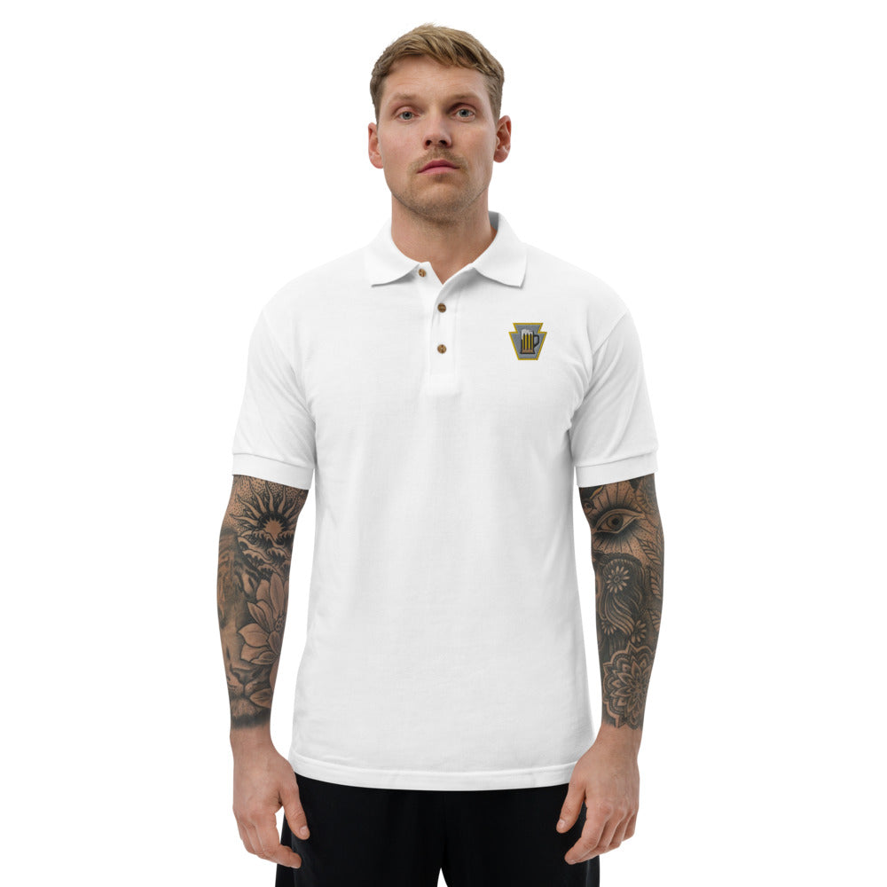 Tailgate Team Logo Embroidered Polo Shirt