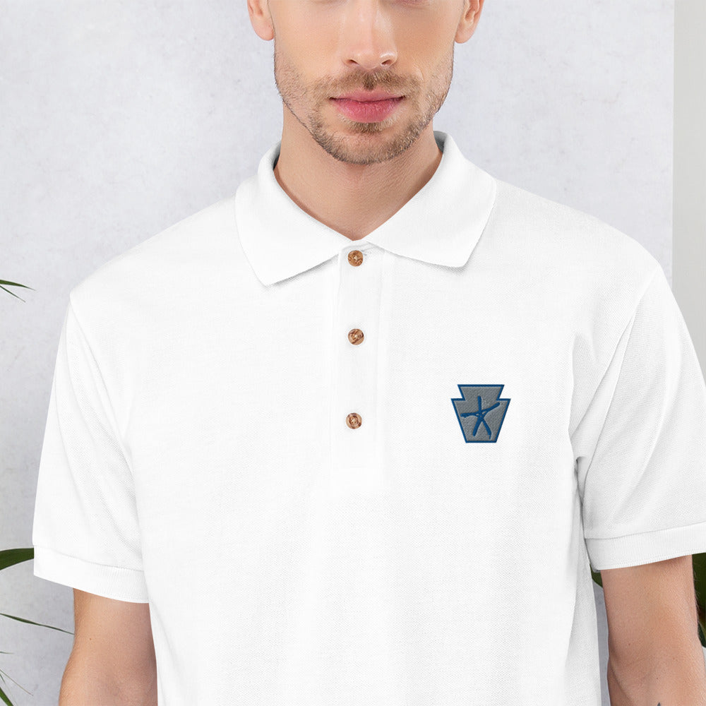 Keystone Star Embroidered Polo Shirt