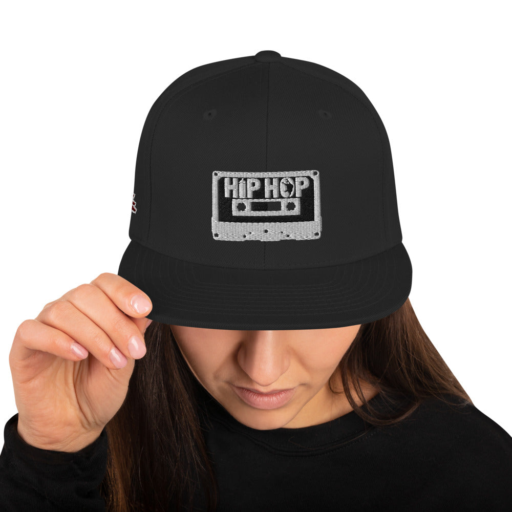 Hip Hop White Snapback Hat