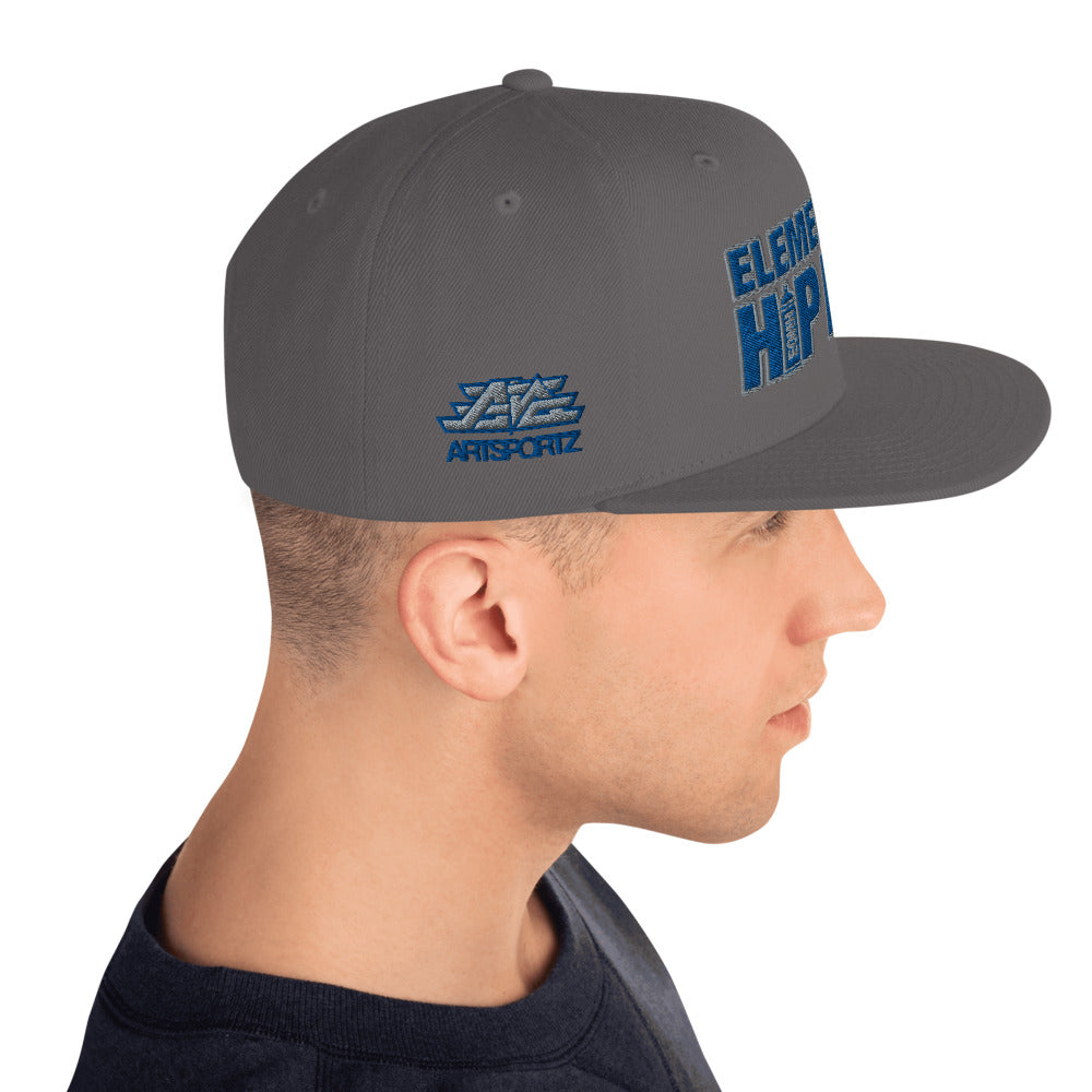 EOHH Silver Snapback Hat