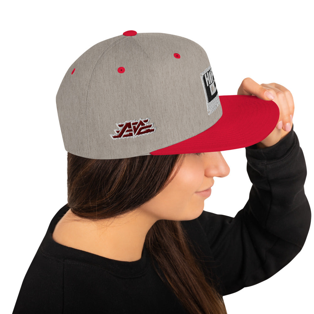 Hip Hop White Snapback Hat