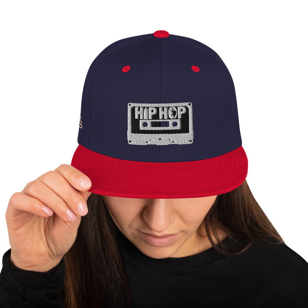 Hip Hop White Snapback Hat