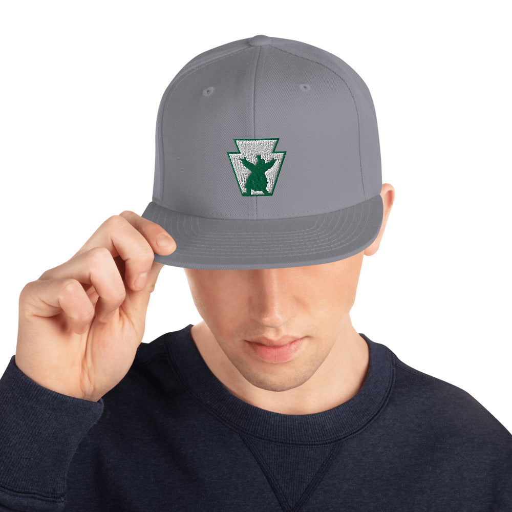 Phanatic Celebration Green Snapback Hat