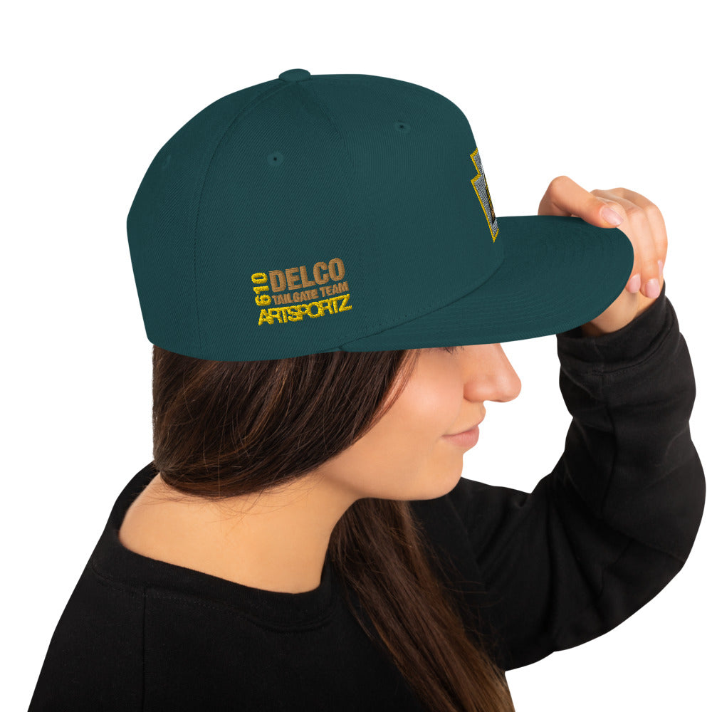 Delco Tailgate Team Snapback Hat