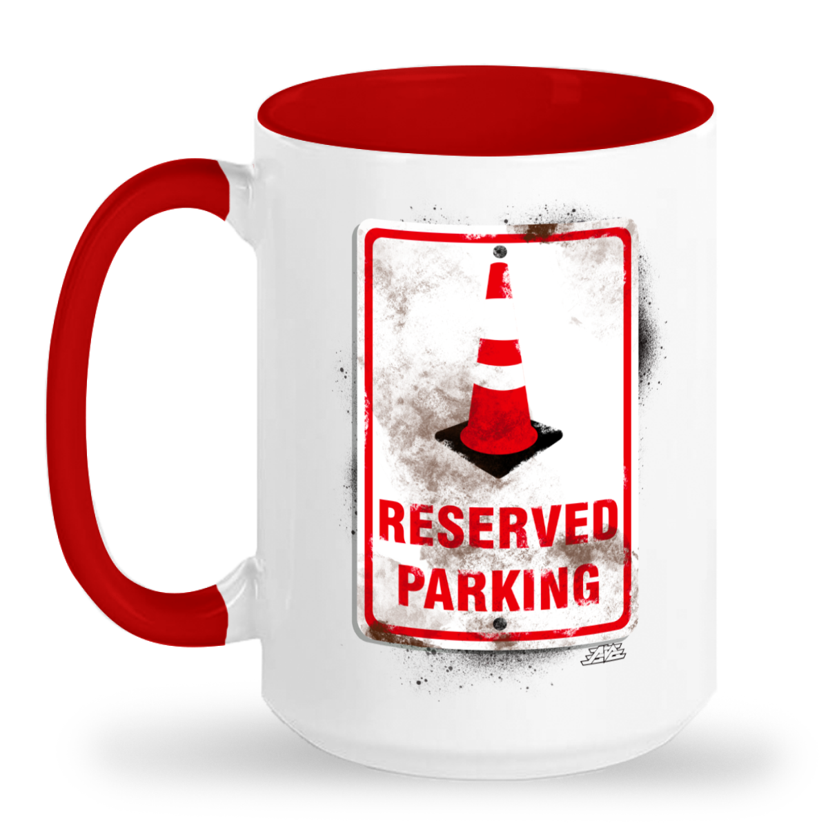 Reserved Parking Mug Large (Ceramic)