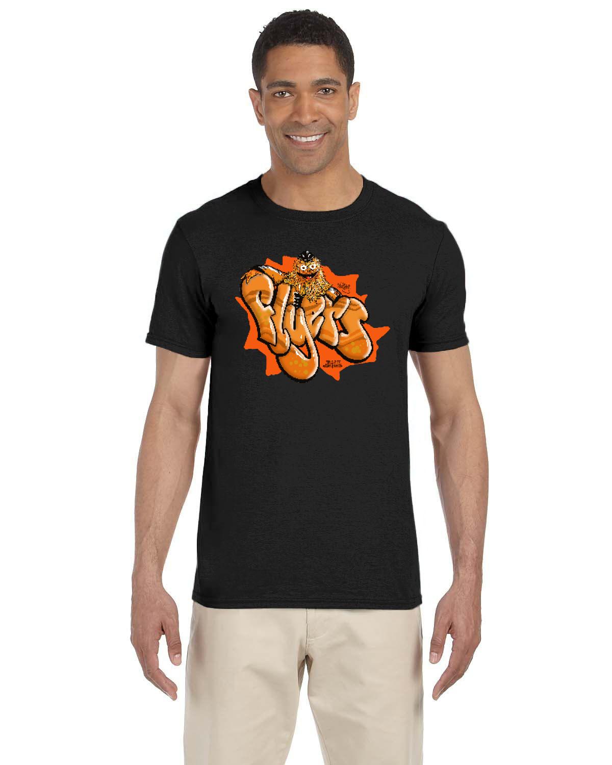 Flyers Gritty Tee (Gildan Adult Softstyle 7.5 oz./lin. yd. T-Shirt | G640)