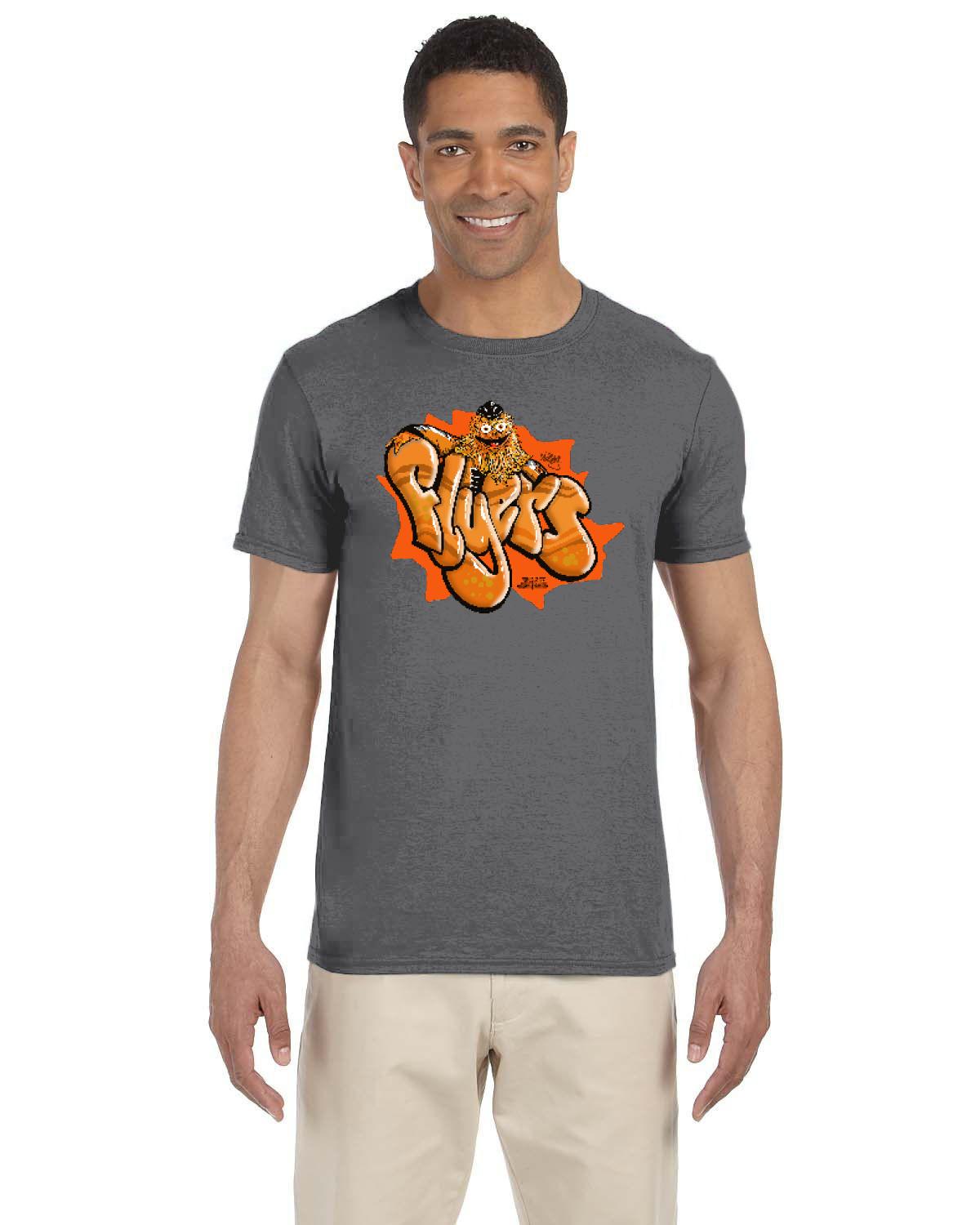 Flyers Gritty Tee (Gildan Adult Softstyle 7.5 oz./lin. yd. T-Shirt | G640)