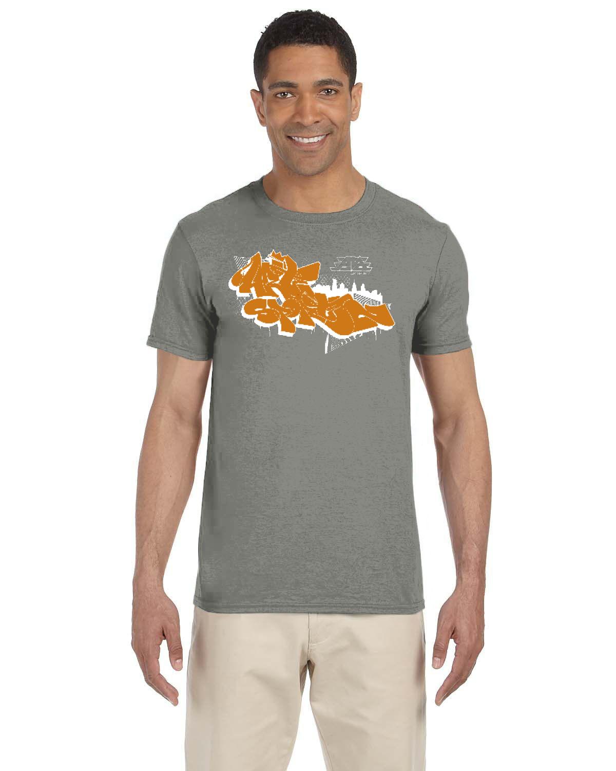 Artsportz Orange (Gildan Adult Softstyle 7.5 oz./lin. yd. T-Shirt | G640)
