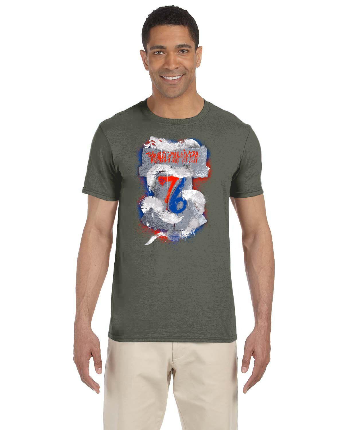 76 Liberty Bell Gildan Adult Softstyle 7.5 oz./lin. yd. T-Shirt | G640