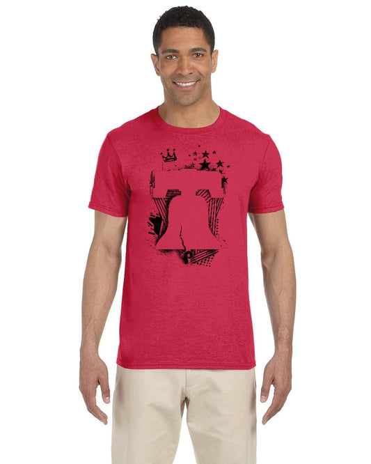 Ring The Bell Black Gildan Adult Softstyle 7.5 oz./lin. yd. T-Shirt | G640