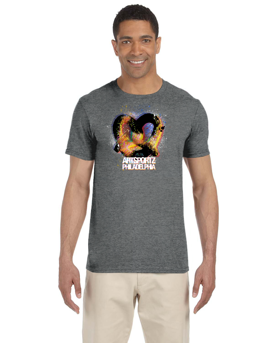 Pretzel Philly Style Gildan Adult Softstyle 7.5 oz./lin. yd. T-Shirt | G640