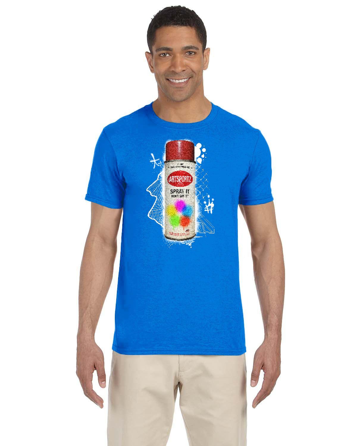 Spray It Don't Say It Gildan Adult Softstyle 7.5 oz./lin. yd. T-Shirt | G640