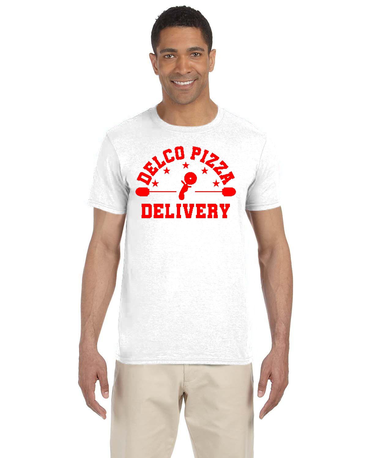 DELCO PIZZA DELIVERY Gildan Adult Softstyle 7.5 oz./lin. yd. T-Shirt | G640